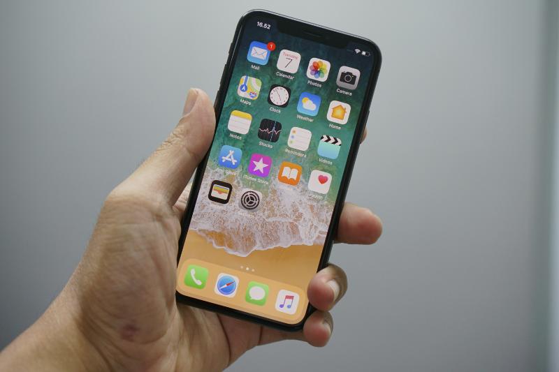 iPhone 12 stock photo
