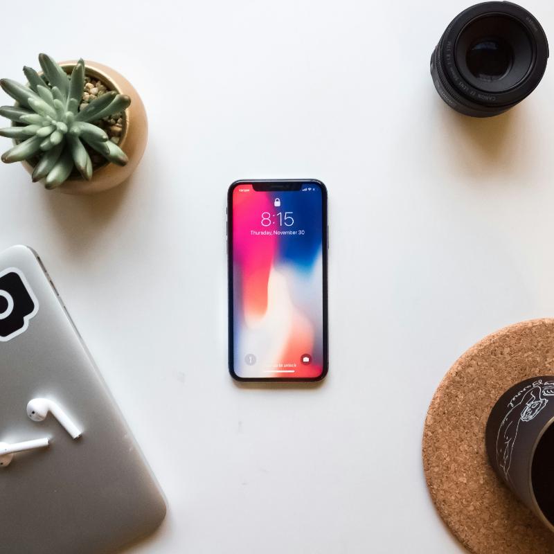 iPhone 12 Pro stock photo