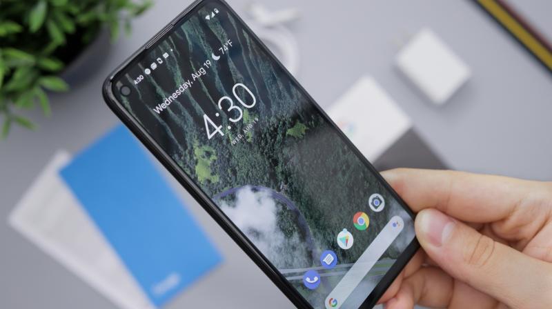 Samsung Galaxy S9 stock photo